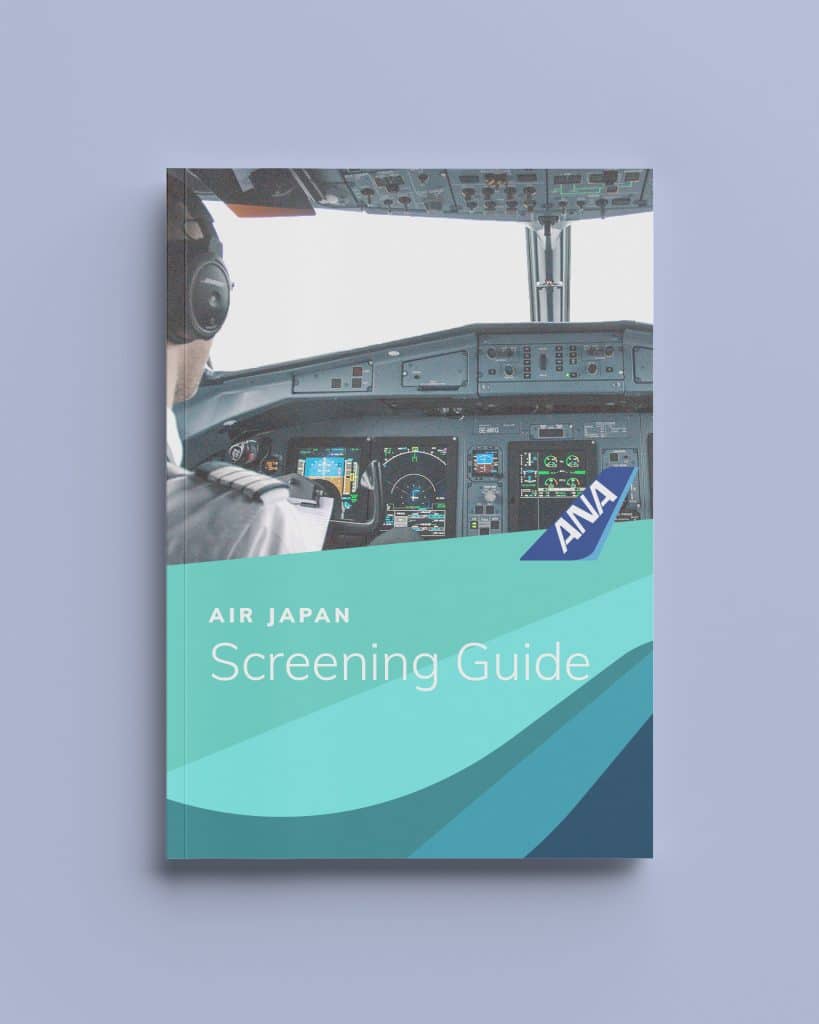 Air Japan B767 Screening Guide