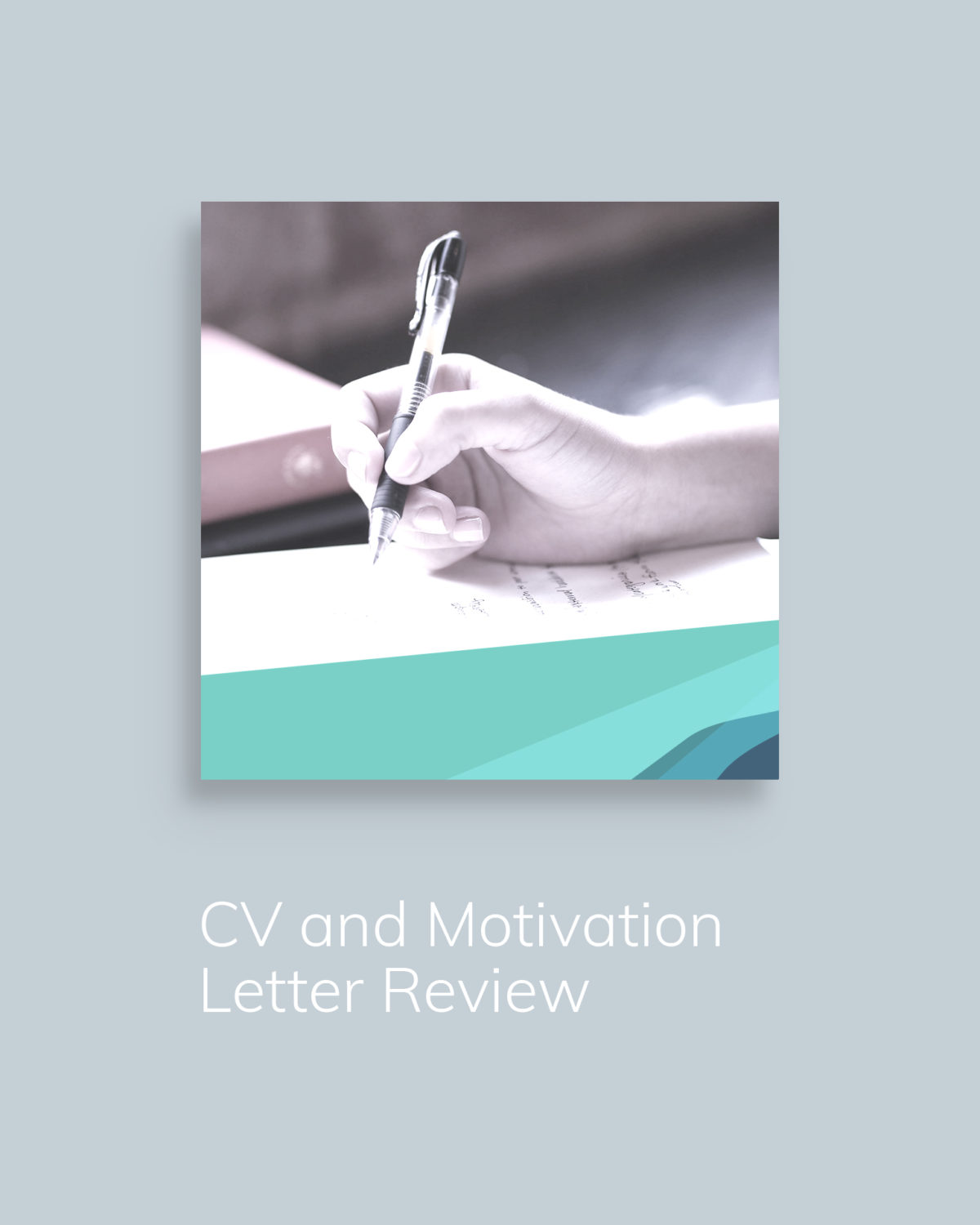 AssessmentCoaching CV and Motivation Letter Review