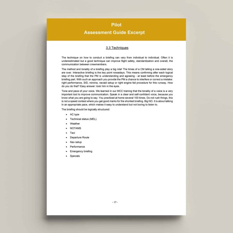 Pilot Assessment Guide Excerpt – Bild 4