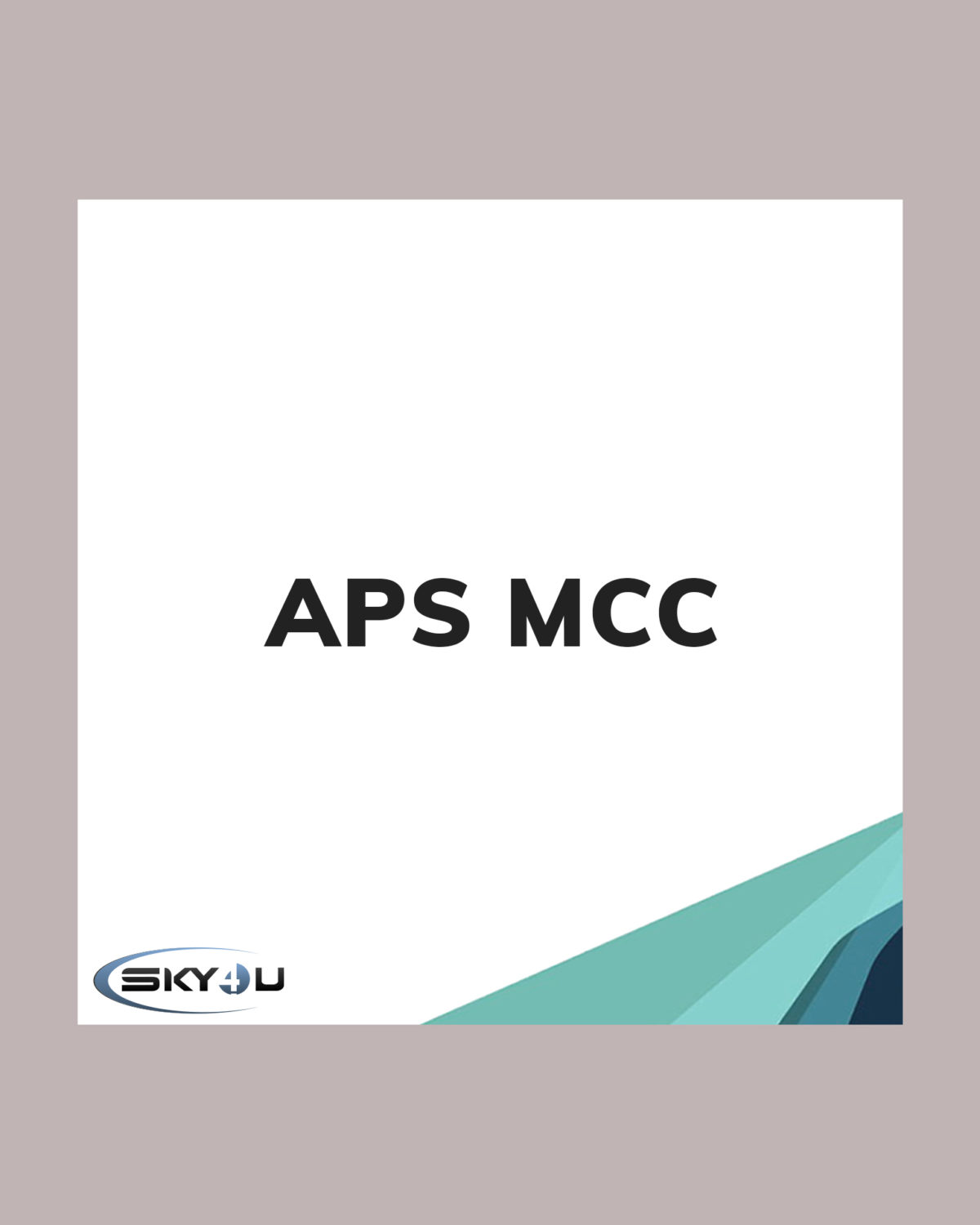 APS MCC
