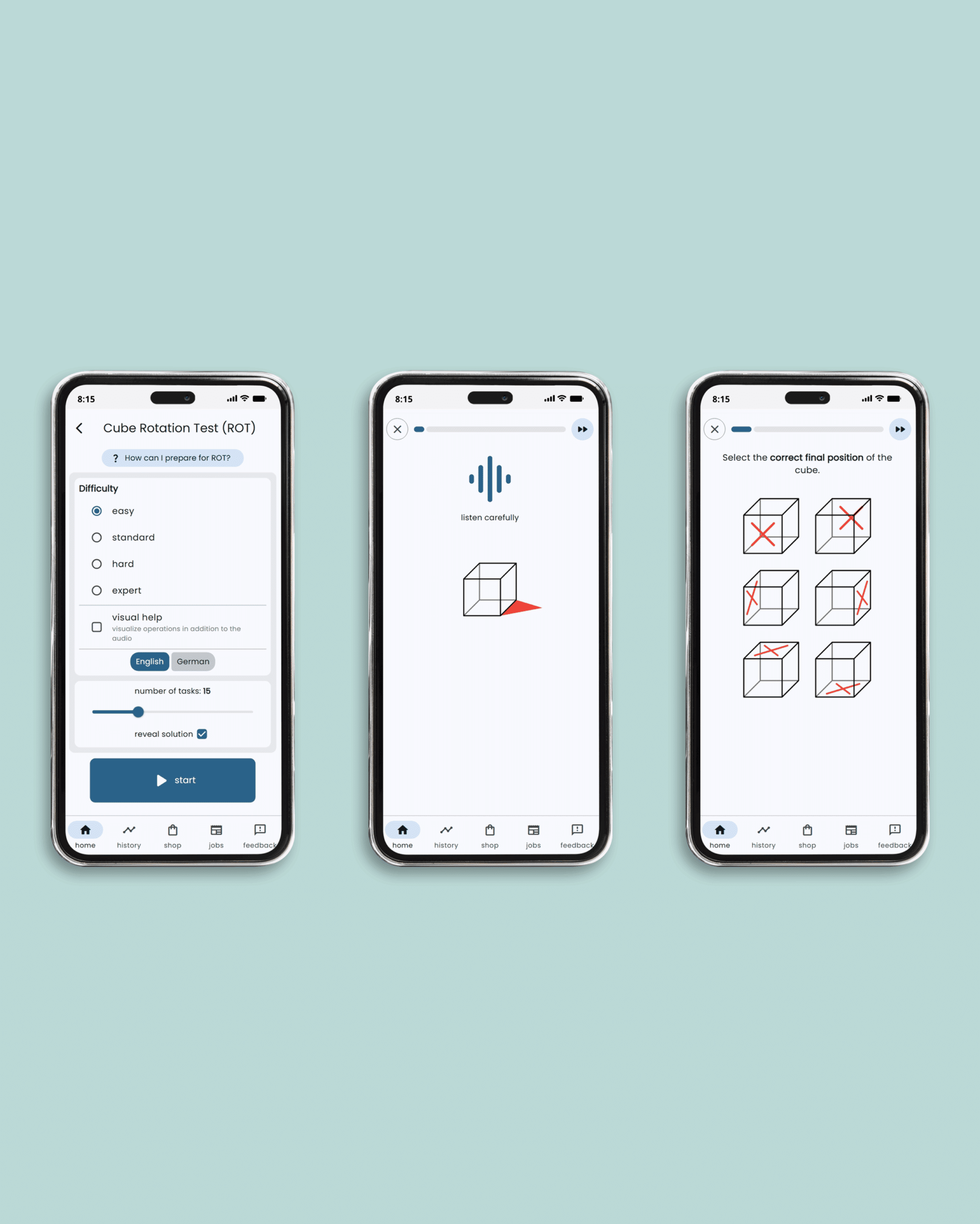 Cube Rotation Test (ROT) Cube Rotation Test (ROT) - Image 2